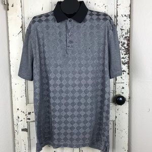 Tommy Hilfiger checkered short sleeve polo